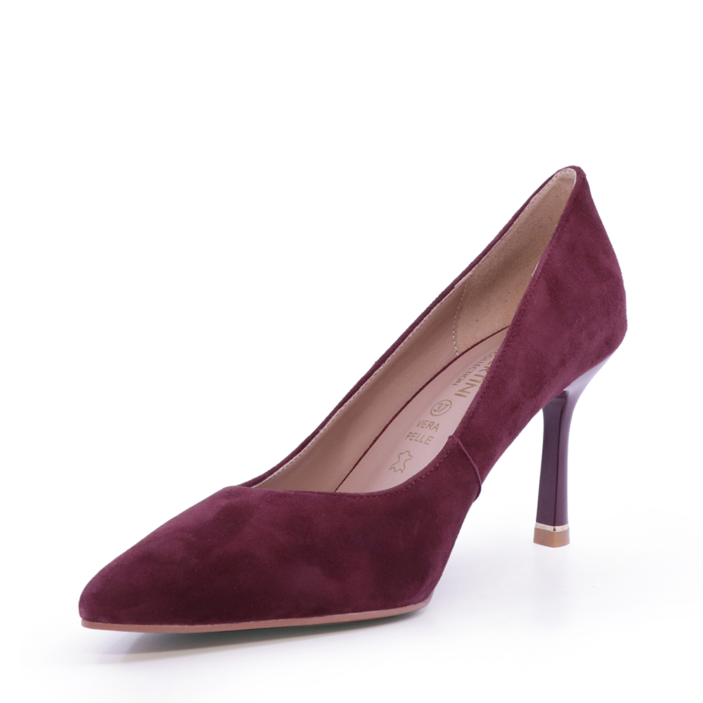 Pantofi stiletto femei Enzo Bertini bordo din piele întoarsă 1129DP2339VBO