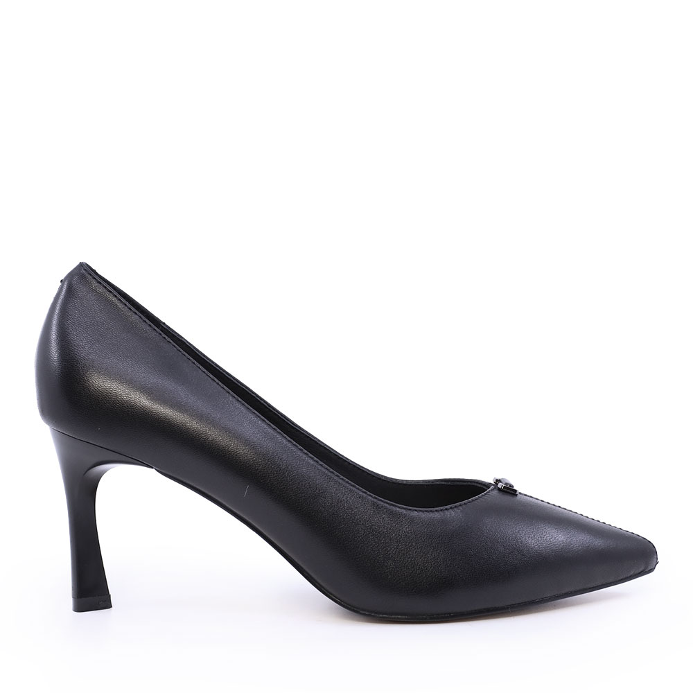 Pantofi stiletto femei Enzo Bertini din piele negri 1392DP0124N