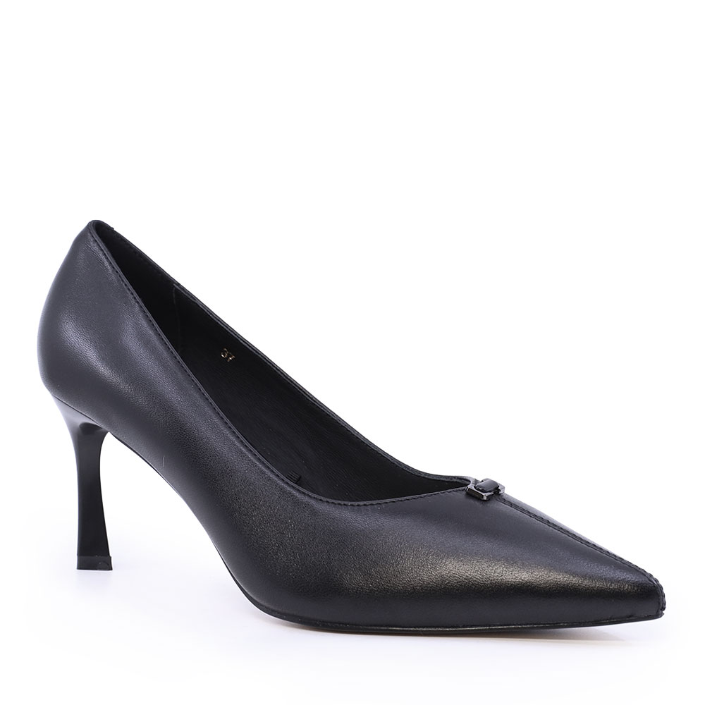 Pantofi stiletto femei Enzo Bertini din piele negri 1392DP0124N