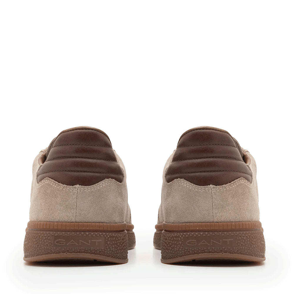 44　④ Gant Sneakers bărbați Gant Cuzmo Taupe din piele întoarsă