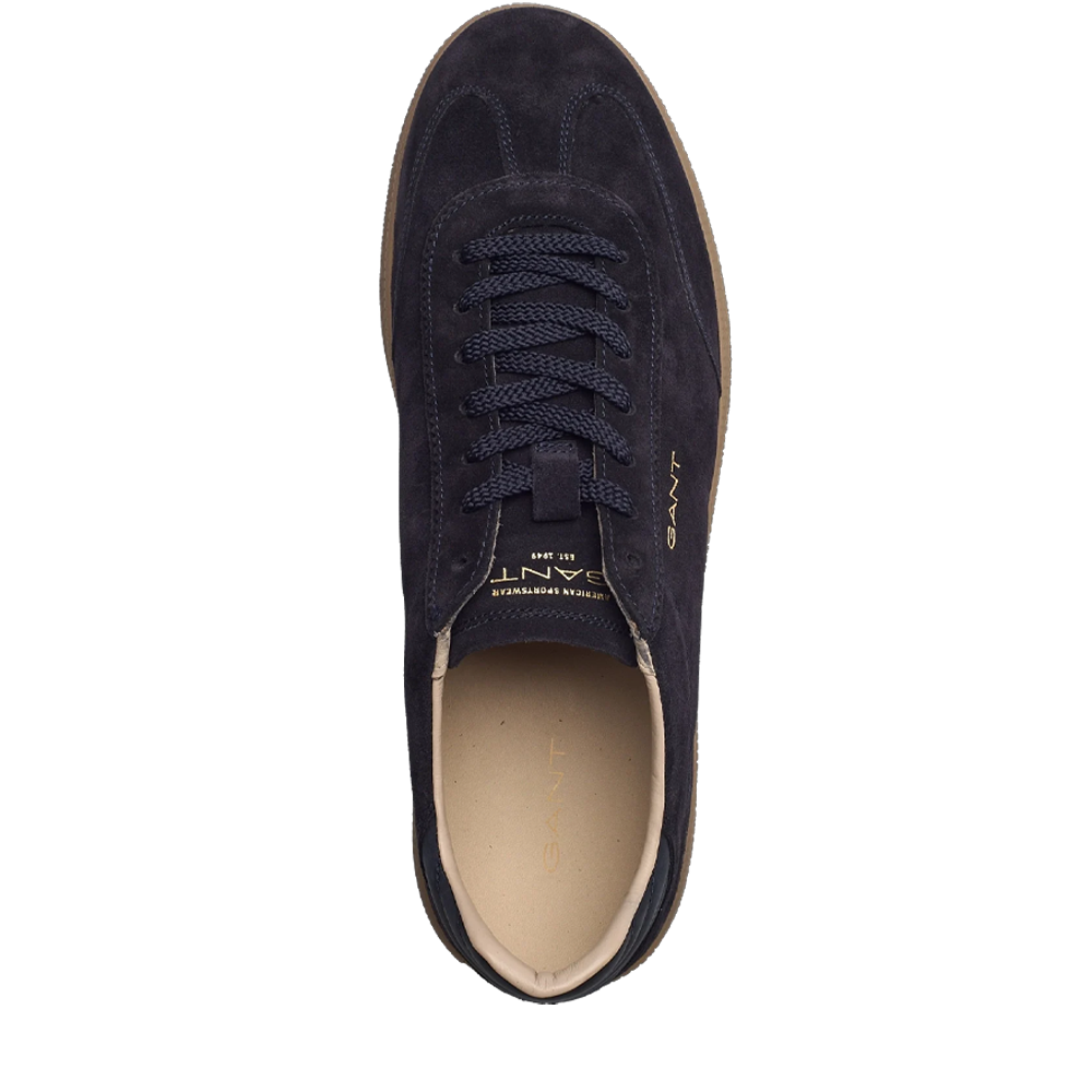 Sneakers bărbați Gant linia  Cuzmo bleumarin  din piele întoarsă   1749BP633958VBL