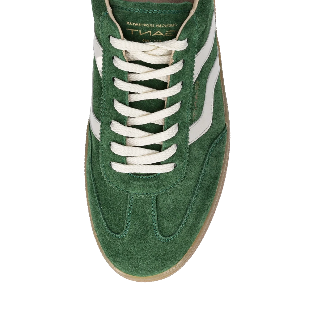 Sneakers bărbați Gant linia  Cuzmo verzi  din piele întoarsă  1749BP633859VV