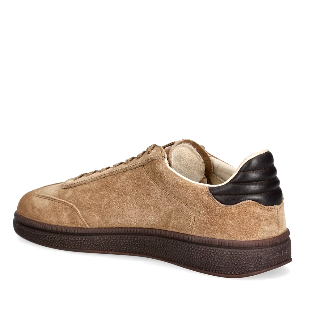 Sneakers bărbați Gant Cuzmo bej din piele întoarsă 1742BP633370VBE