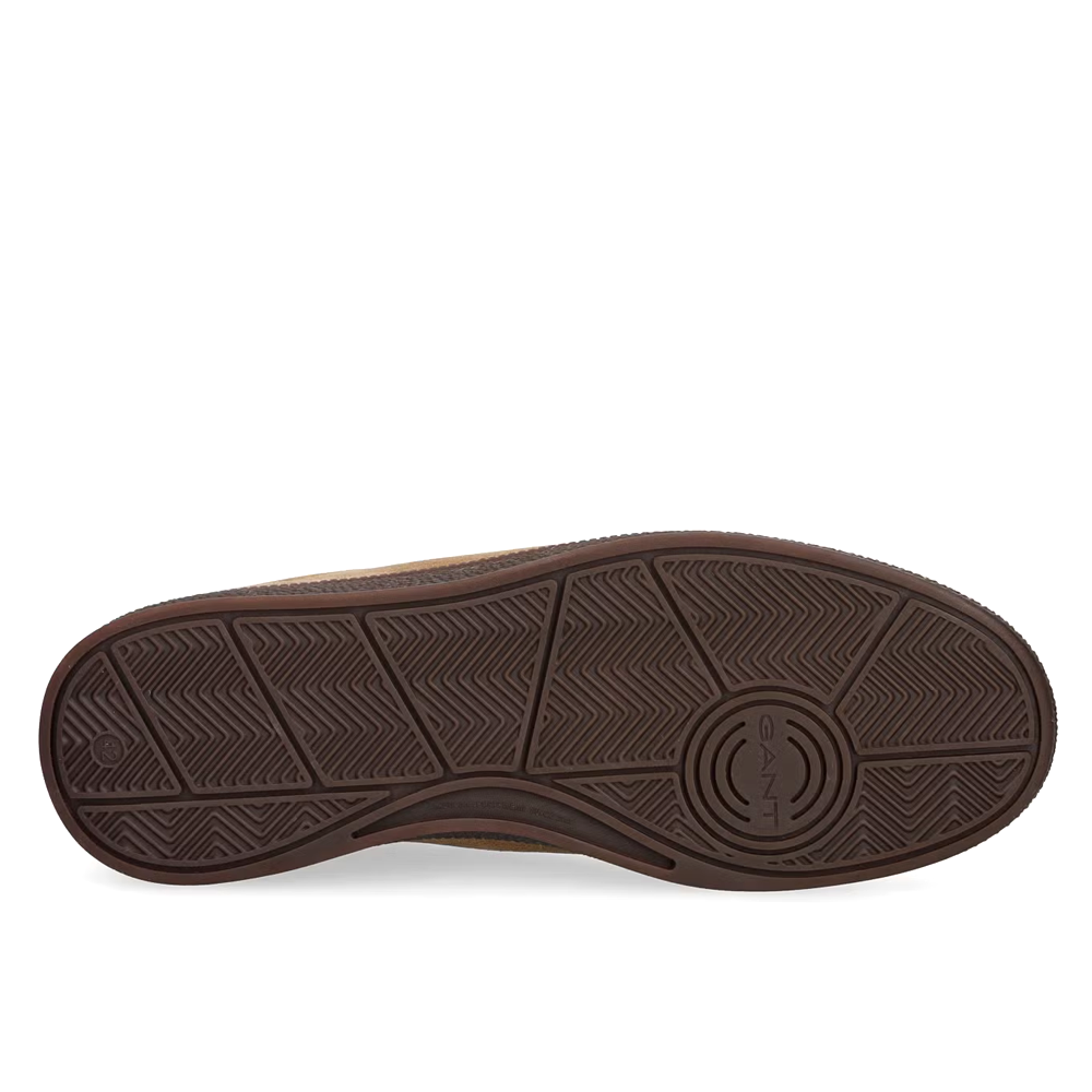 Sneakers bărbați Gant Cuzmo bej din piele întoarsă 1742BP633370VBE