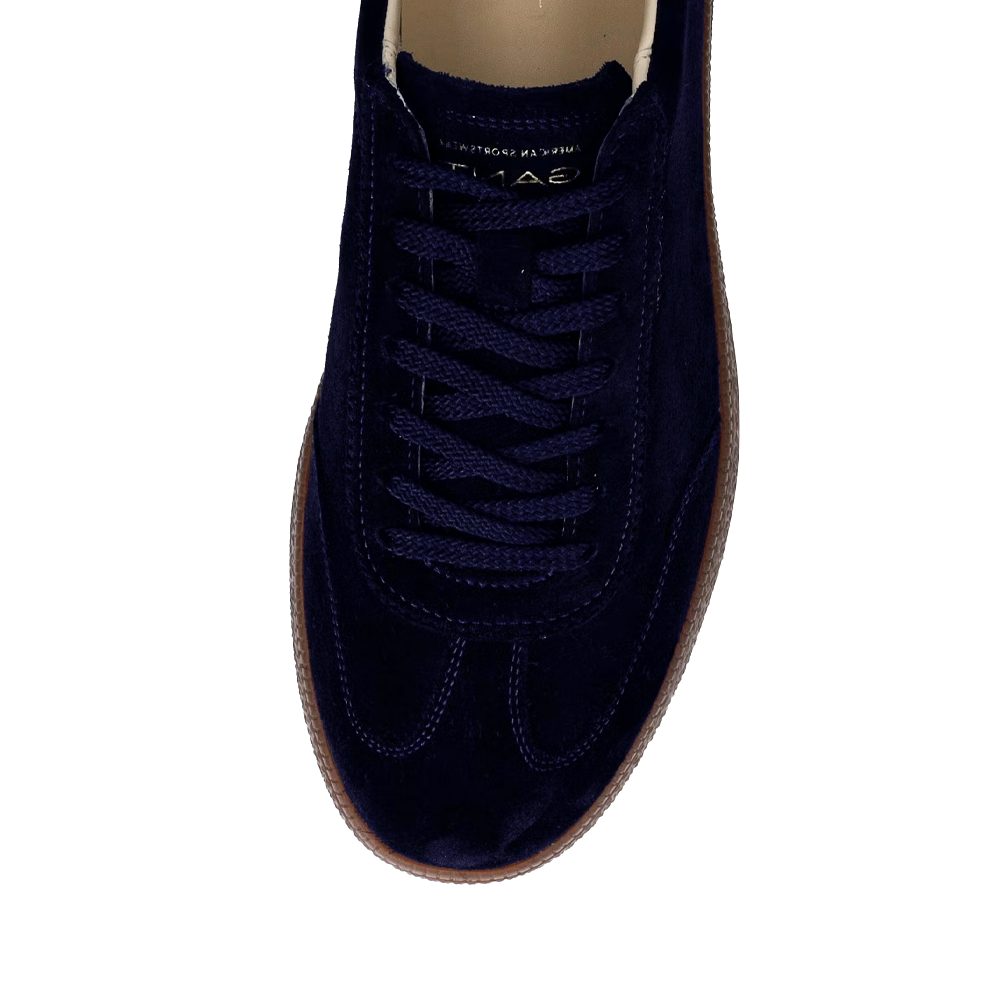Sneakers bărbați Gant Cuzmo bleumarin din piele întoarsă 1742BP633370VBL