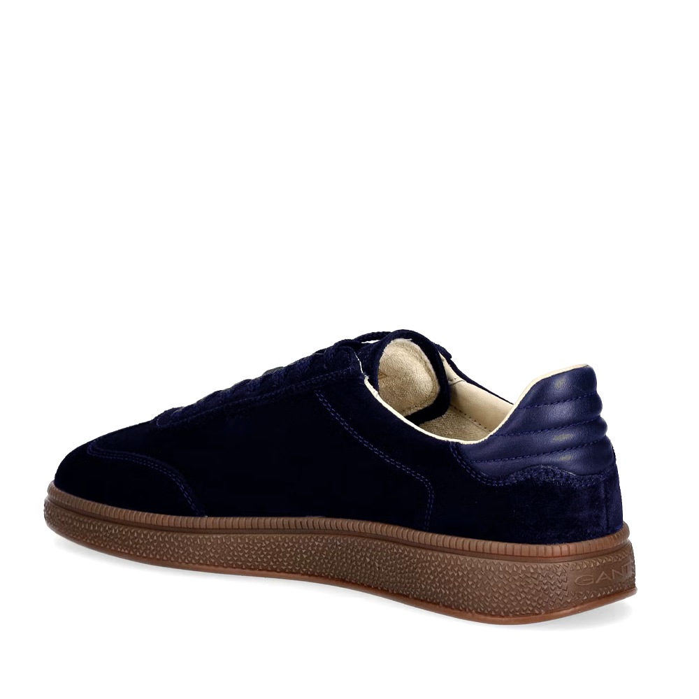 Sneakers bărbați Gant Cuzmo bleumarin din piele întoarsă 1742BP633370VBL