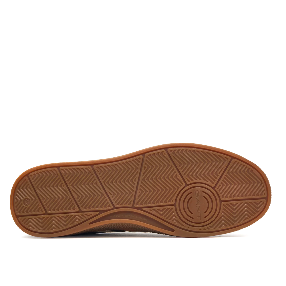Sneakers bărbați Gant Cuzmo maro din piele 1742BP633373VM