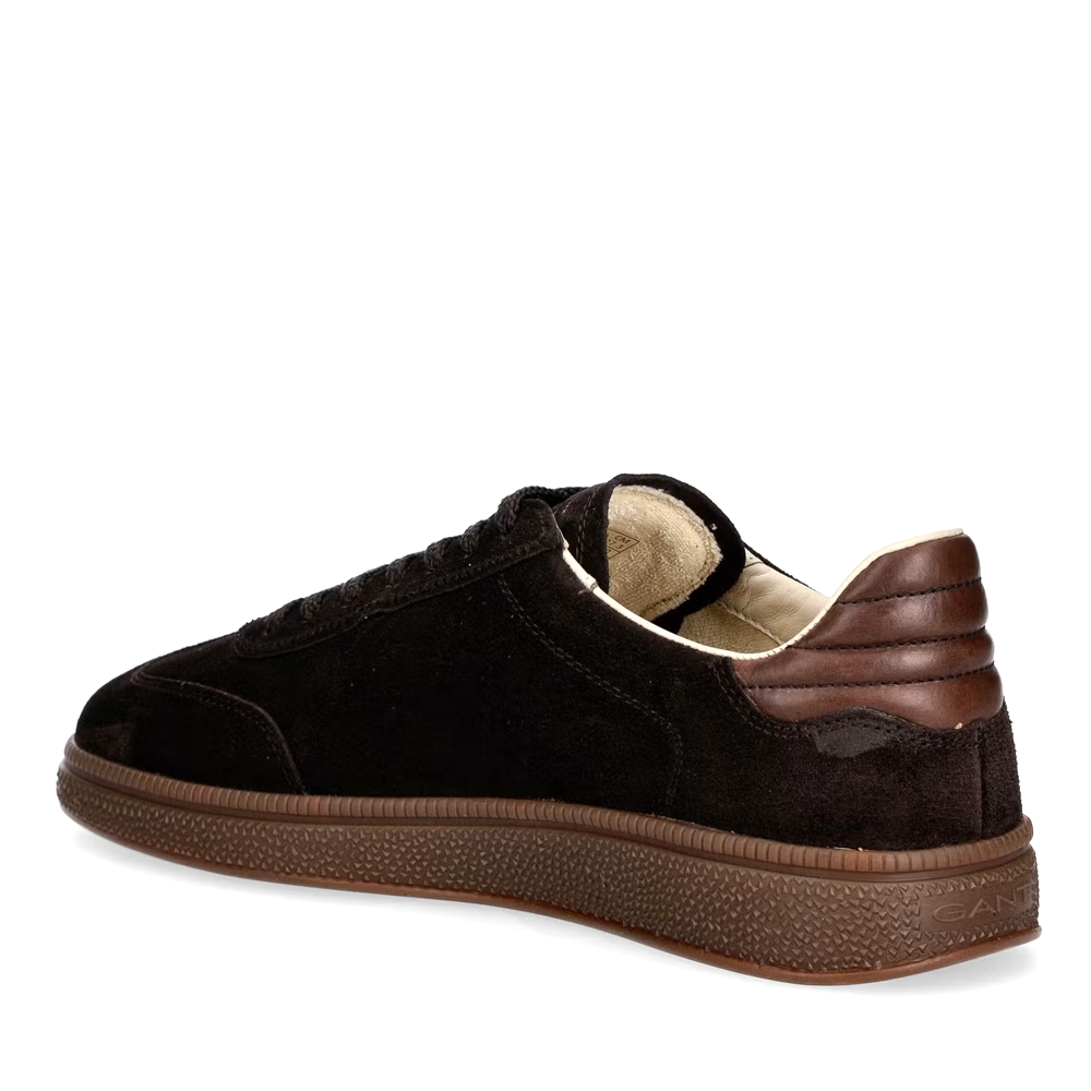 Sneakers bărbați Gant Cuzmo maro din piele întoarsă 1742BP633370VM