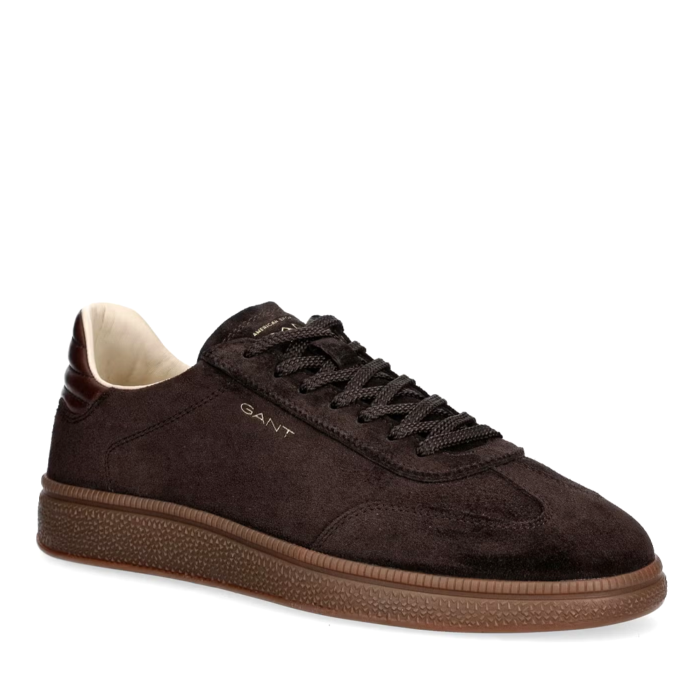 Sneakers bărbați Gant Cuzmo maro din piele întoarsă 1742BP633370VM — imaginea 2