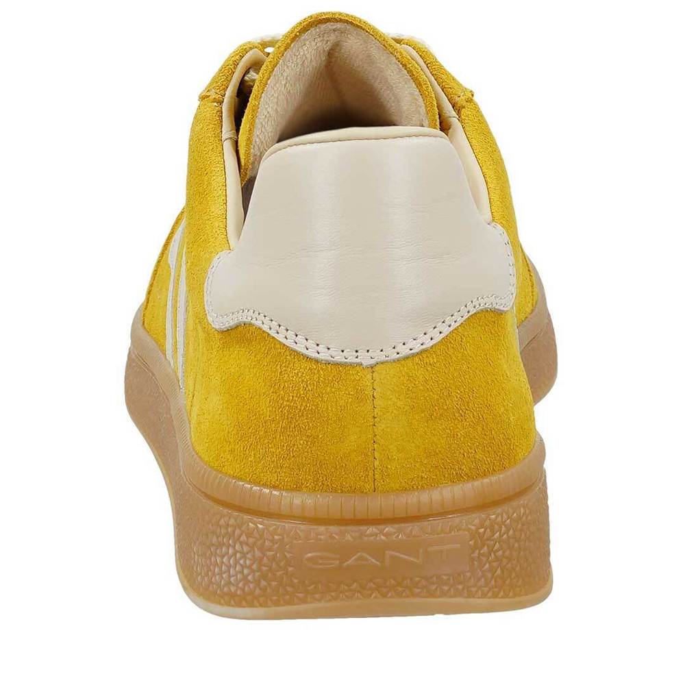 Sneakers bărbați Gant linia Cuzmo galbeni din piele întoarsă  1741BP633206VG - imagine 2