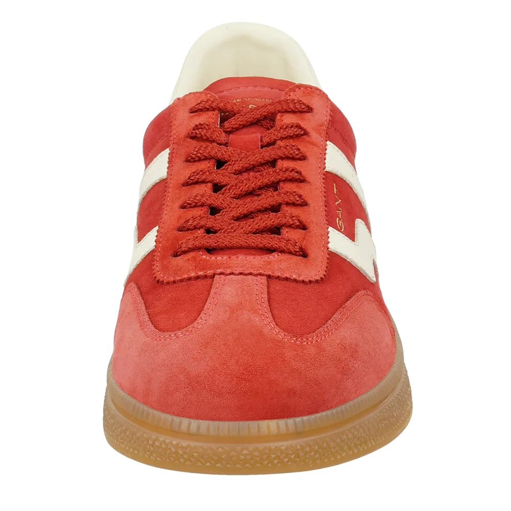 Sneakers bărbați Gant linia Cuzmo roșii din piele întoarsă  1741BP633206VR