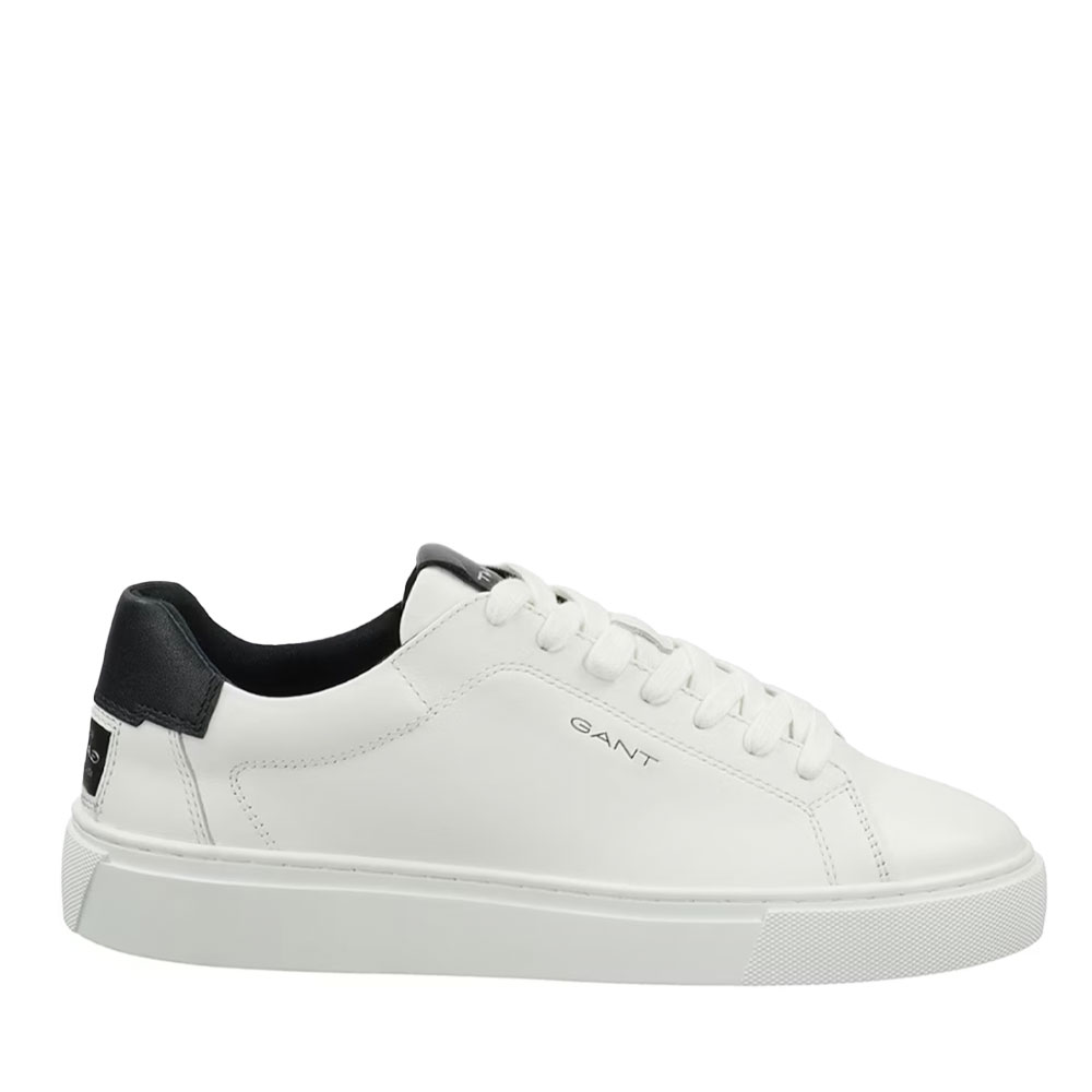 Adidasi barbati Gant Mc Julien albi din piele 1740BP631021A