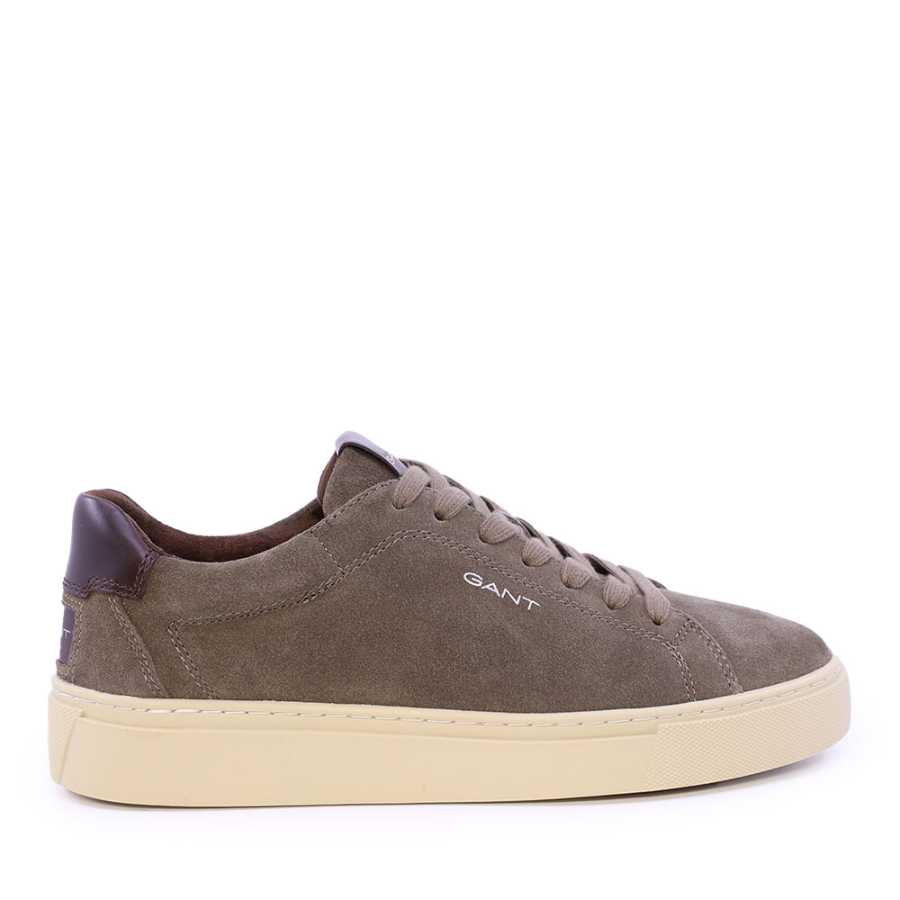 Adidasi barbati Gant Mc Julien gri taupe din piele intoarsa 1740BP633020VTA