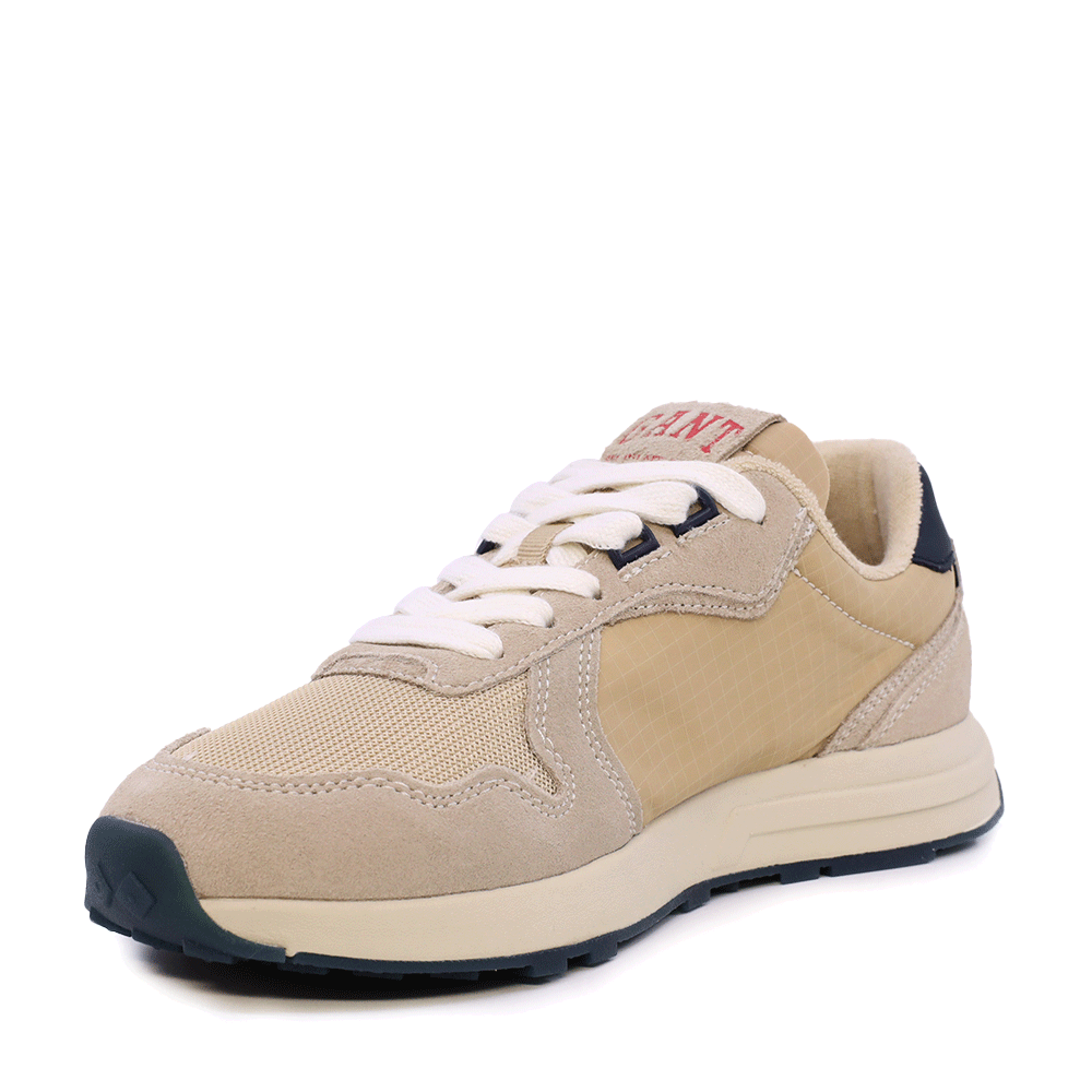 Gant Youtron beige suede and textile men's sneakers 1749BP633917VBE