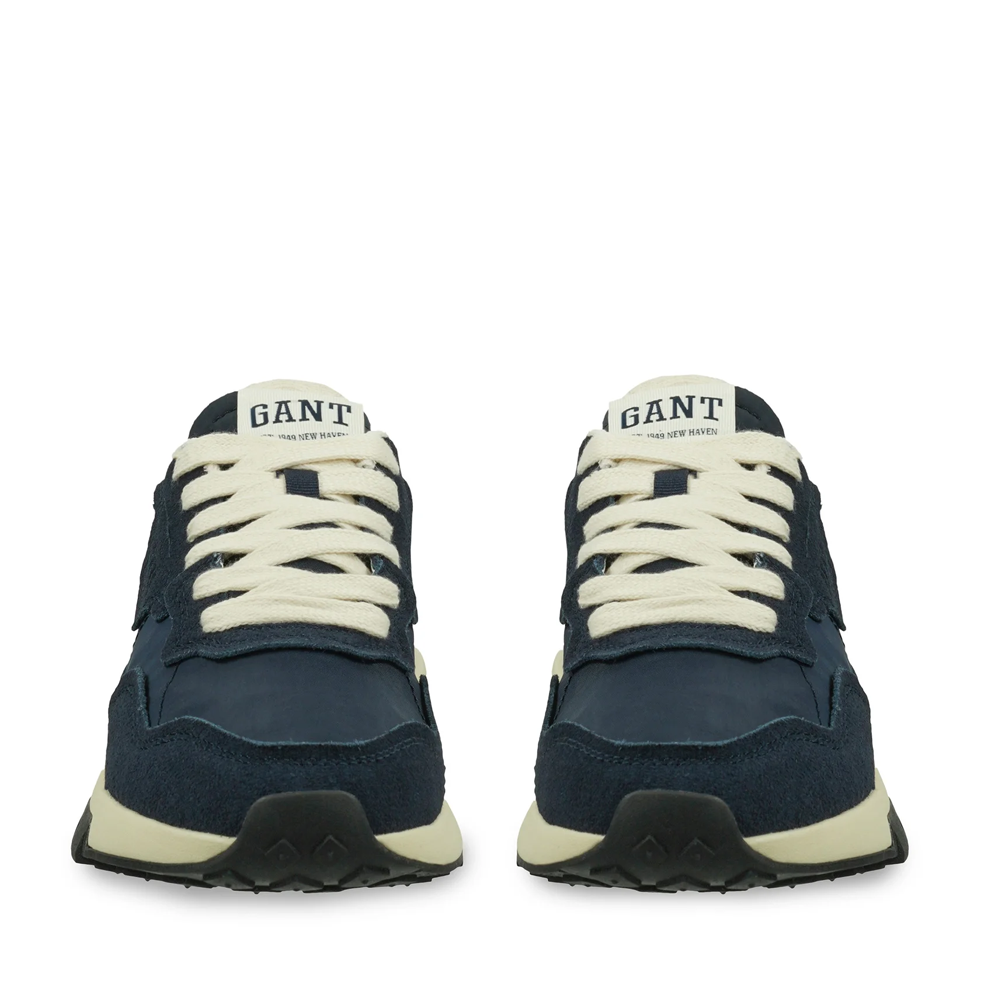 Sneakers bărbați Gant Youtron bleumarin din piele întoarsă și textil  1749BP633916VBL