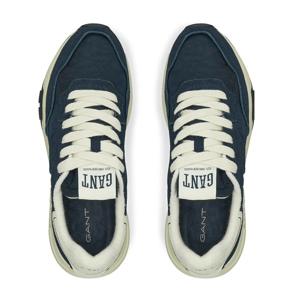 Sneakers bărbați Gant Youtron bleumarin din piele întoarsă și textil  1749BP633916VBL