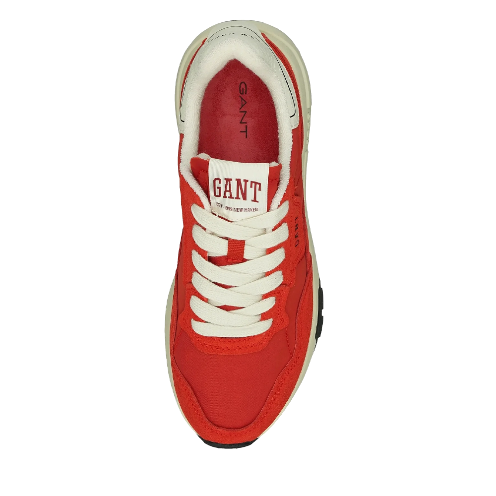 Gant Youtron red suede and textile men's sneakers 1749BP633916VR