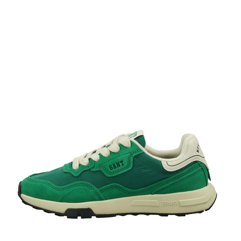 Gant Youtron green suede and textile men's sneakers 1749BP633916VV