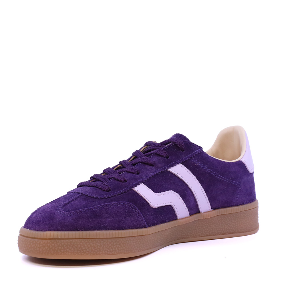 Sneakers femei Gant linia Cuzima mov din piele întoarsă 1742DP533345VMO