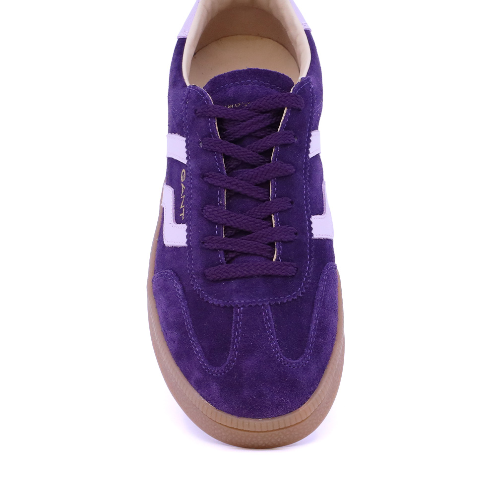 Sneakers femei Gant linia Cuzima mov din piele întoarsă 1742DP533345VMO