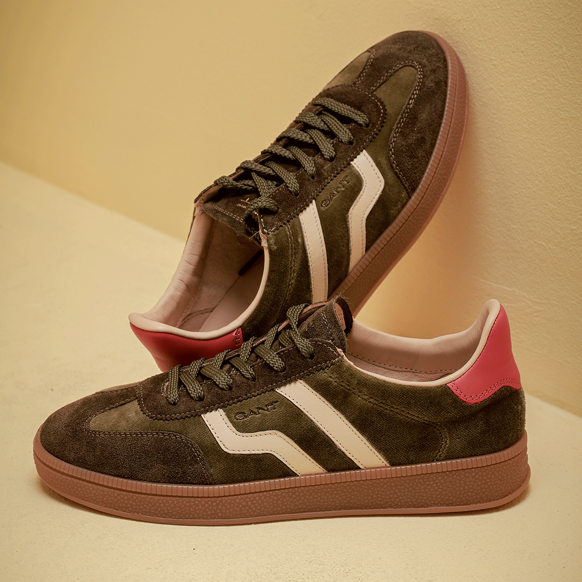 Sneakers femei Gant linia Cuzima verzi din piele întoarsă 1740dp533057vv - 1 | YEO