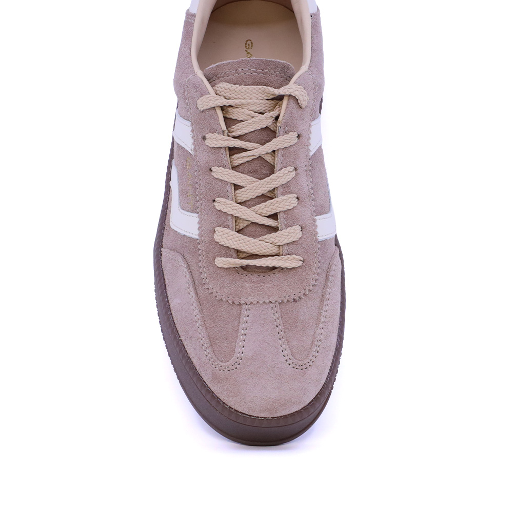 Sneakers femei Gant linia Cuzmani bej din piele întoarsă 1742DP533352VTA