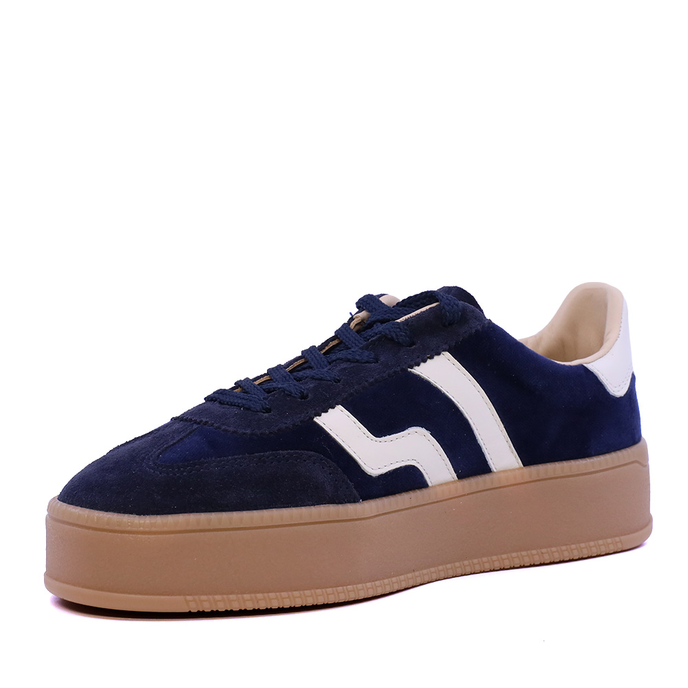 Sneakers femei Gant linia Cuzmani  bleumarin din piele întoarsă 1742dp538354vbl