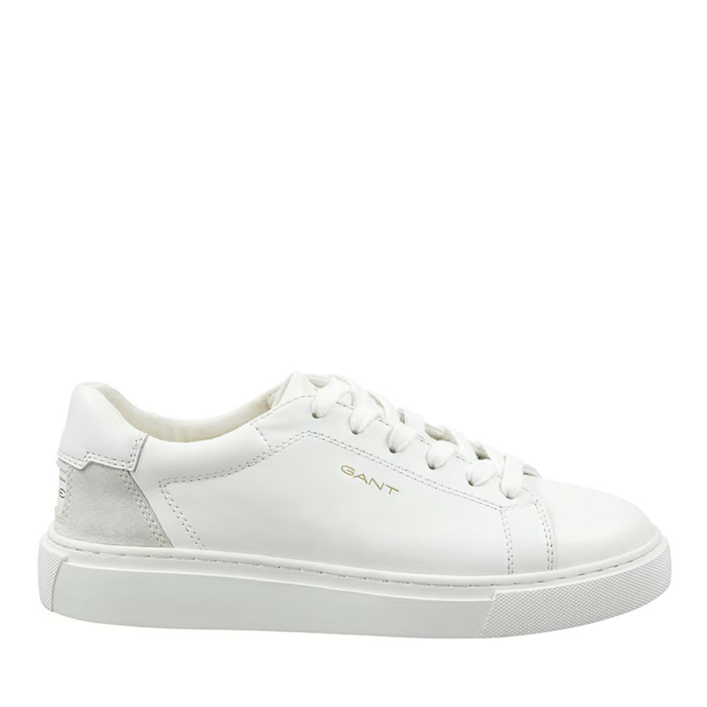 Adidasi Gant Julice albi din piele naturala 1740DP531994A