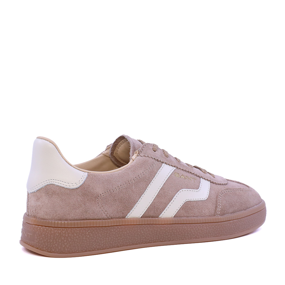 Sneakers Gant linia Cuzima bej din piele întoarsă 1742DP533345VBE