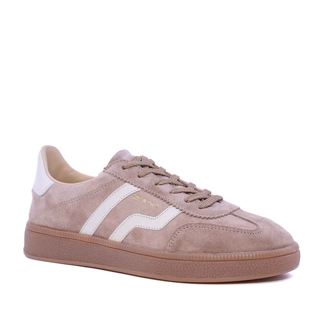 Sneakers Gant linia Cuzima bej din piele întoarsă 1742DP533345VBE