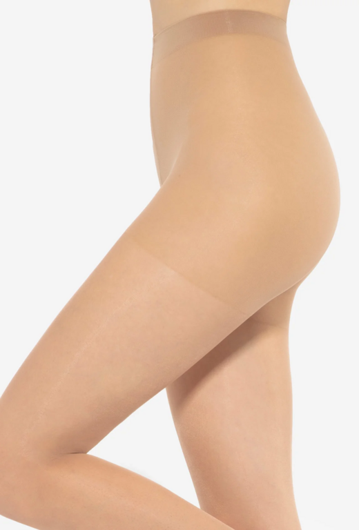 Ciorapi femei laura daino 15 den marca Gatta cu chilot si varf intarit, transparenti, semimati, cu clin