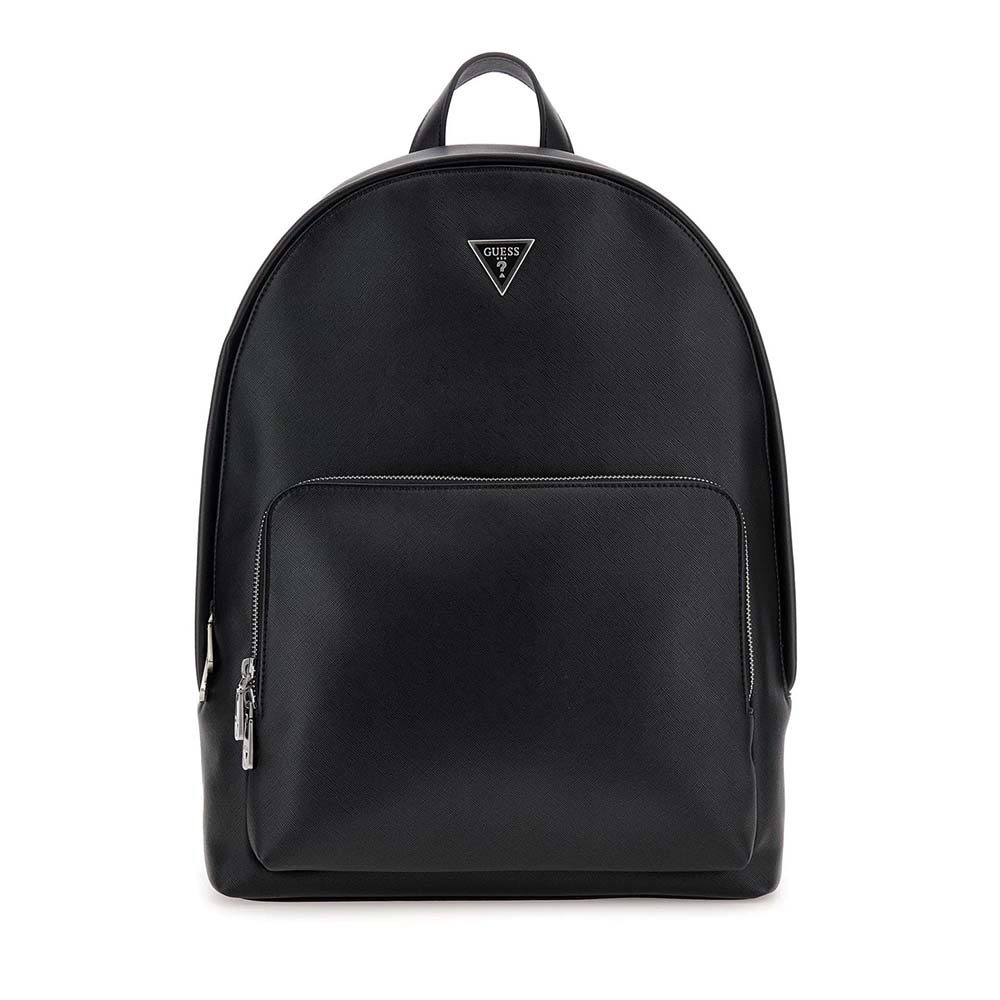 Rucsac  Guess Milano negru cu logo metalic 920RUCSHMECSAP3406N