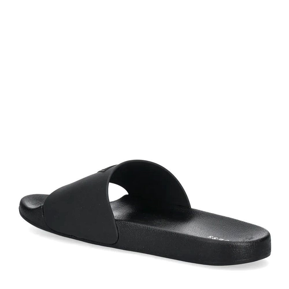 Guess Tokyot men's black beach slippers 929BSLFMJTOTN