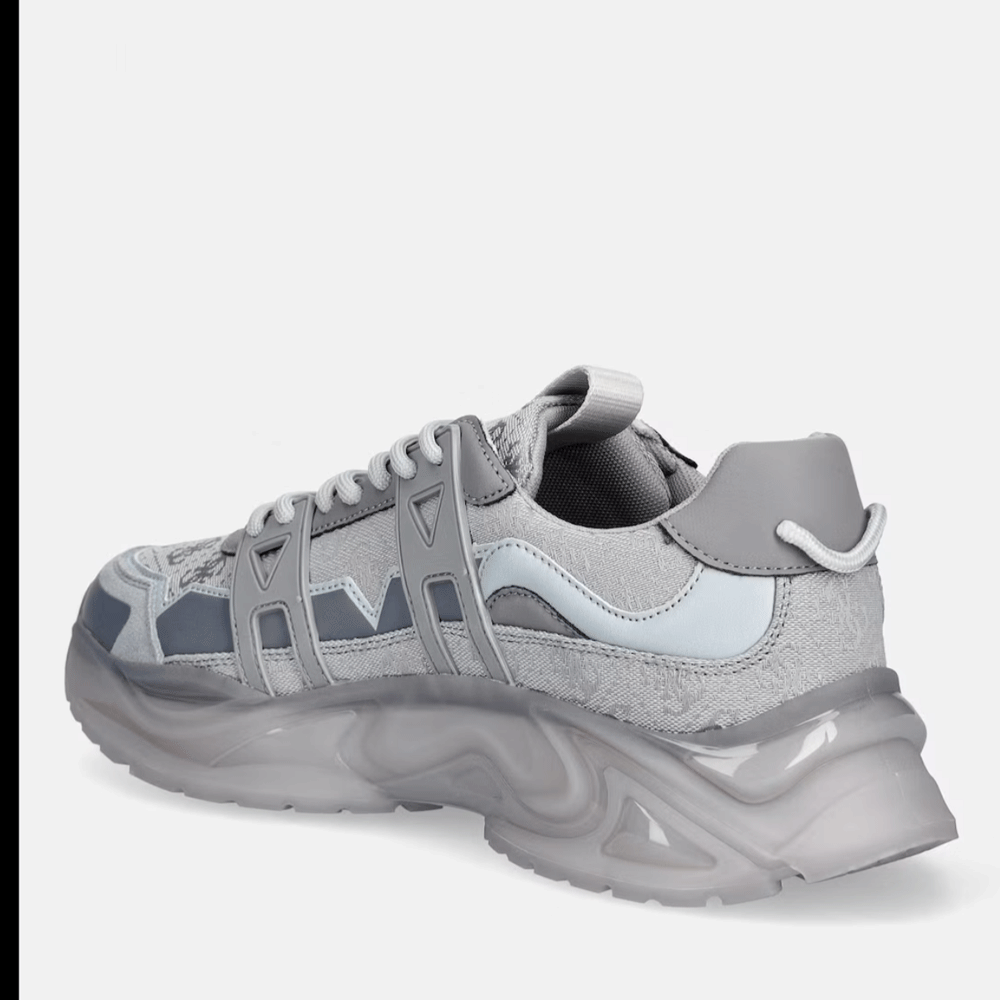 Sneakers bărbați Guess Bellu gri 921BPFMJELUFAL12GR