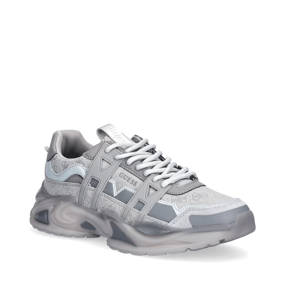 Sneakers bărbați Guess Bellu gri 921BPFMJELUFAL12GR - imagine 2