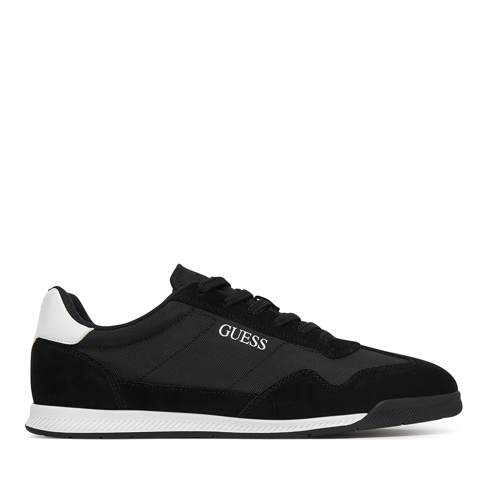 Sneakers bărbați Guess Drean negri din piele   921BPFMJDRESUE12VN