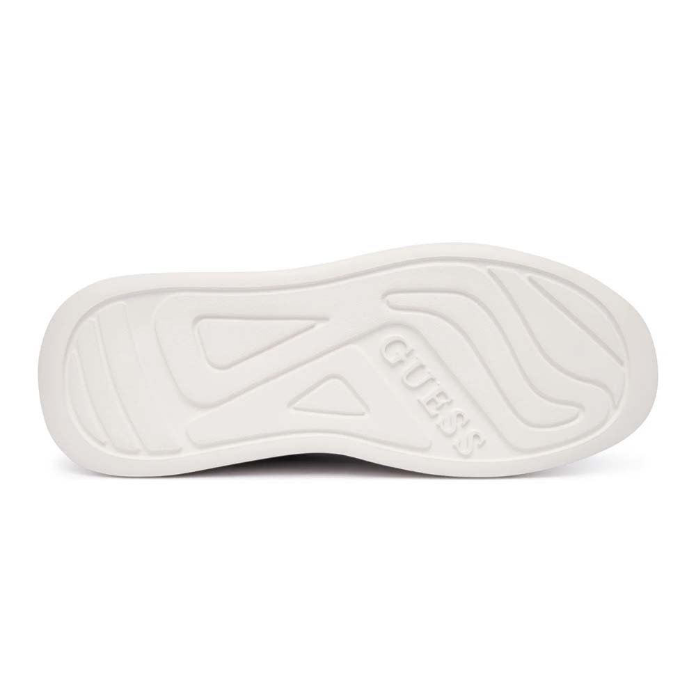 Sneakers bărbați Guess Elba maro din piele și sintetic 920BPFMFLBAFAB12M