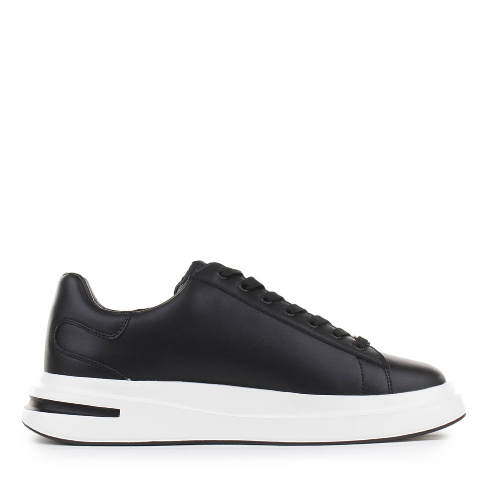 Sneakers bărbați Guess Elba negri din piele și sintetic 922BPFMFEALLEA12N