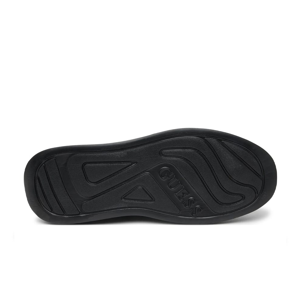Guess Elba black leather and synthetic men's sneakers 929BPFMJLBAN