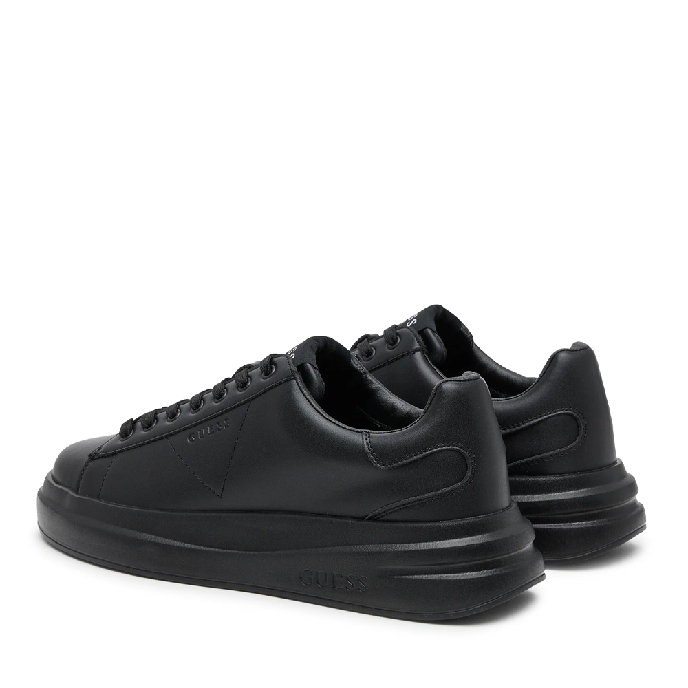 Guess Elba black leather and synthetic men's sneakers 929BPFMJLBAN