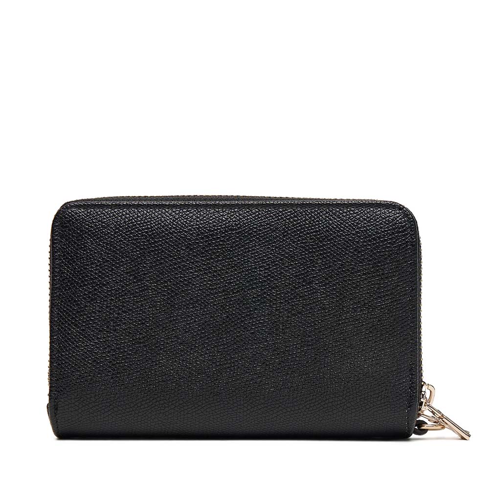 Portmoneu femei Guess Amorette negru cu logo frontal 910DPUSWBG7898164N - 1 | YEO
