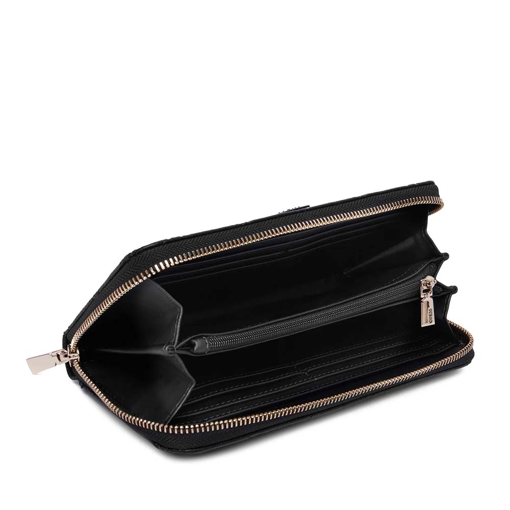 Portmoneu femei Guess Blake negru cu logo 912DPUSWPD2222146N