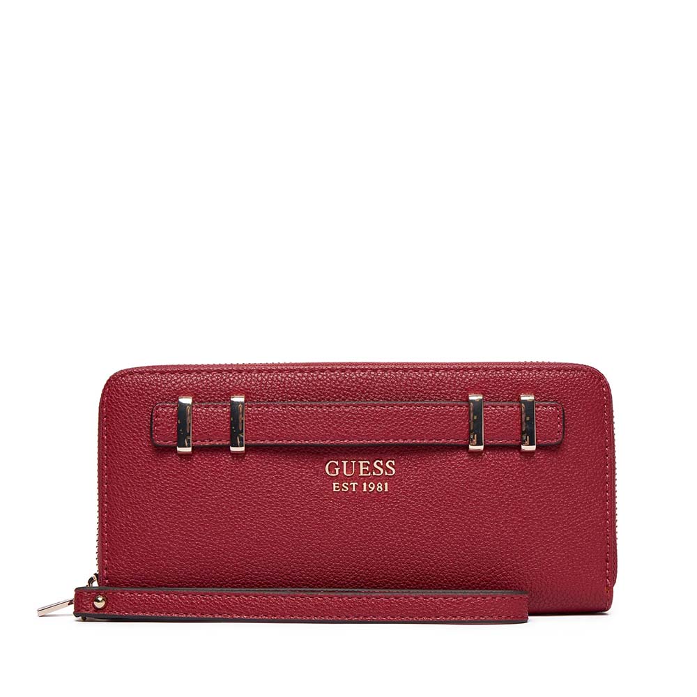 Portmoneu femei Guess Gregori SLG bordo cu logo frontal 910DPUSWBG8546146BO