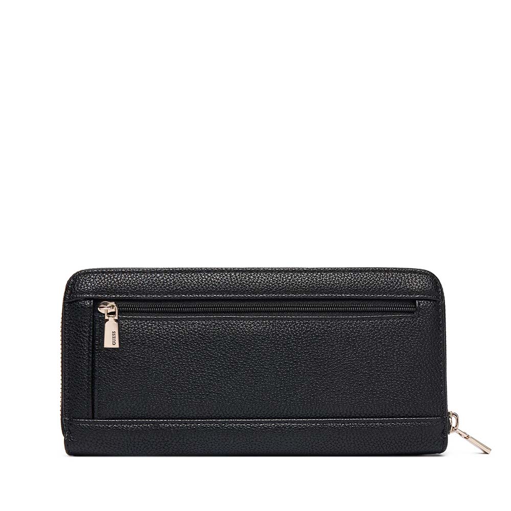 Portmoneu femei Guess Gregori SLG negru cu logo frontal 910DPUSWBG8546146N - 1 | YEO
