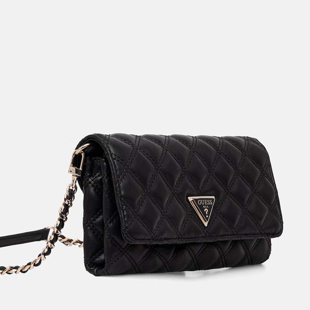 Portmoneu tip poșetă femei Guess Giully II negru  911DPUHWQG9673750N - imagine 2