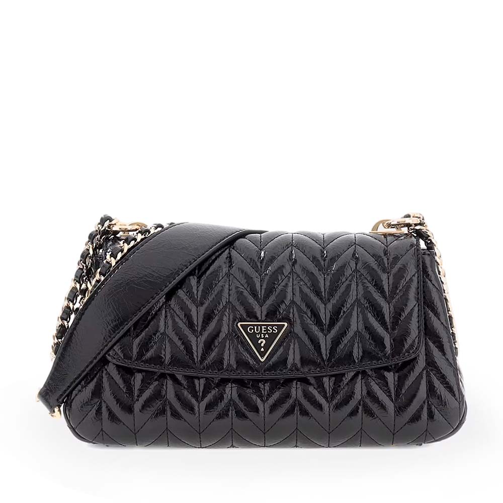 Poșetă crossbody femei Guess Cheryl  neagră SSHWTQ9720210N