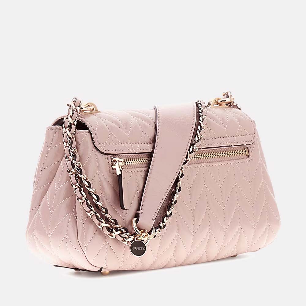 Poșetă crossbody femei Guess Cheryl roz SSHWTQ9720210RO - imagine 2