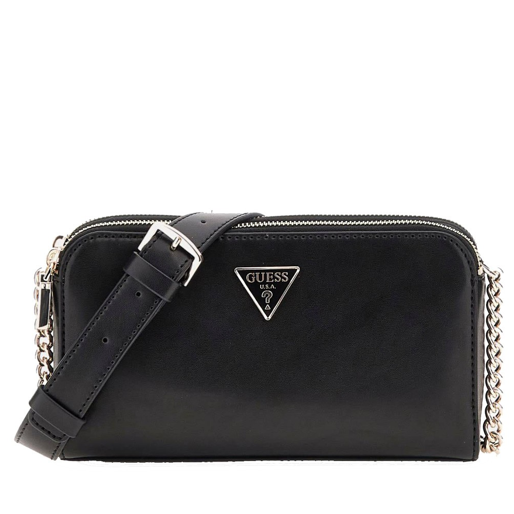 Poșetă crossbody femei Guess Daryna II neagră cu logo 910POSSHWVG7208120N