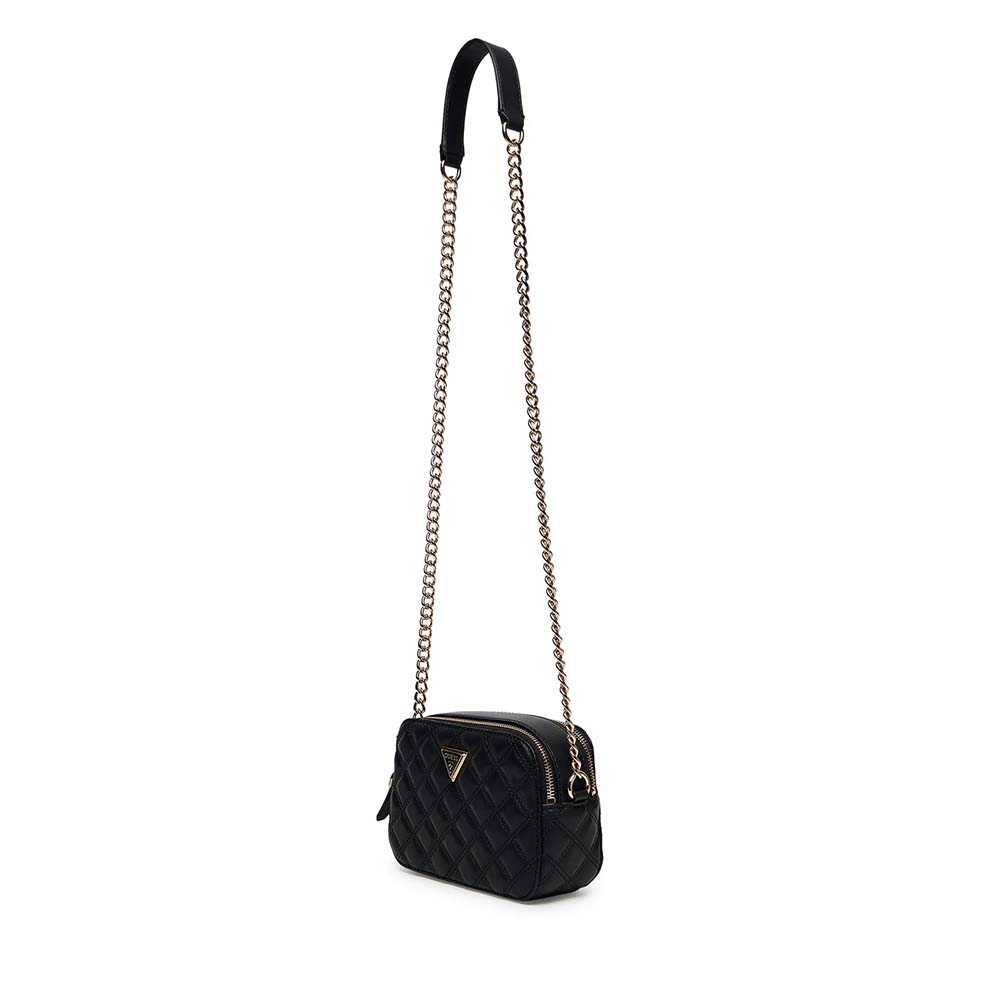 Poșetă crossbody femei Guess Giully II neagră 911POSSHWQG9673140N - imagine 2