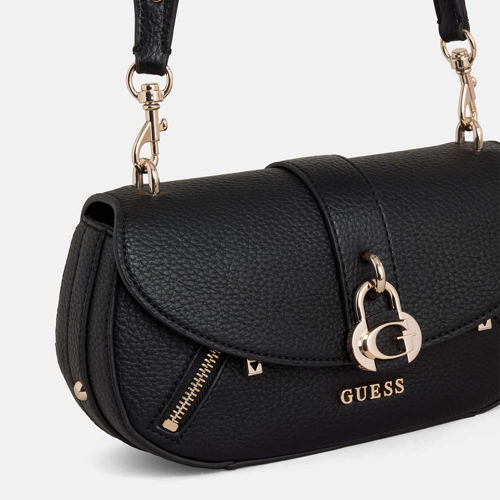 Poșetă crossbody femei Guess Jessa  neagră   911posshwbg8362200n - imagine 2